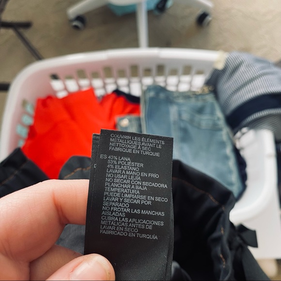 Reiss Black Drawstring Waist Wool Blend Pant Size 2 - Picture 7 of 7